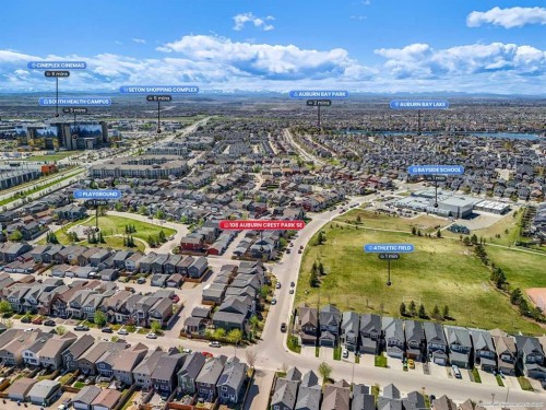 108 Auburn Crest Park Se, Calgary, AB - Outdoor With View
