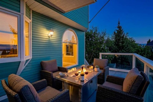 523 Scimitar Bay Nw, Calgary, AB - Outdoor With Deck Patio Veranda With Exterior
