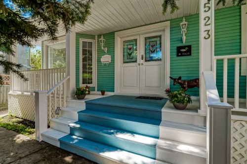 523 Scimitar Bay Nw, Calgary, AB - Outdoor With Deck Patio Veranda With Exterior