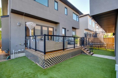 423 7A Street Ne, Calgary, AB - Outdoor With Deck Patio Veranda With Exterior