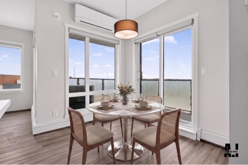216-238 Sage Valley Common Nw, Calgary, AB - Indoor Photo Showing Dining Room