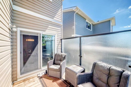 984 Seton Circle Se, Calgary, AB - Outdoor With Deck Patio Veranda With Exterior