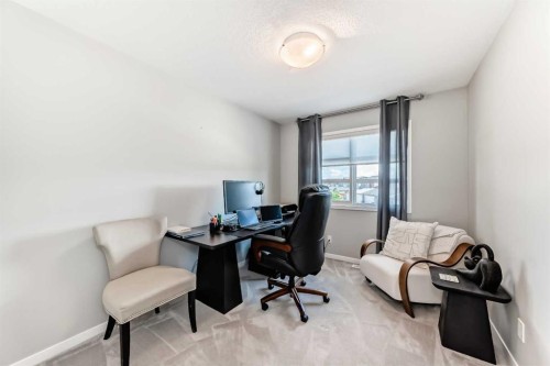 984 Seton Circle Se, Calgary, AB - Indoor Photo Showing Office