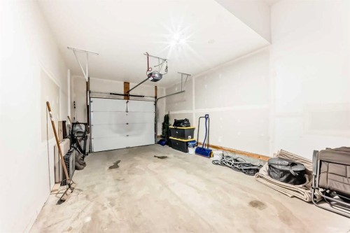 984 Seton Circle Se, Calgary, AB - Indoor Photo Showing Garage