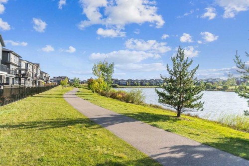 51 Midgrove Drive Sw, Airdrie, AB - Outdoor With Body Of Water With View