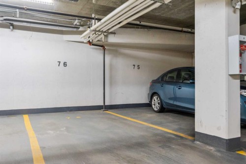316-93 34 Avenue Sw, Calgary, AB - Indoor Photo Showing Garage