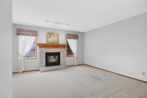 531 Sierra Morena Court Sw, Calgary, AB - Indoor With Fireplace