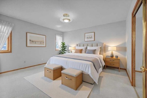 531 Sierra Morena Court Sw, Calgary, AB - Indoor Photo Showing Bedroom