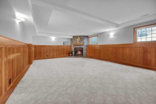 531 Sierra Morena Court Sw, Calgary, AB - Indoor Photo Showing Other Room With Fireplace