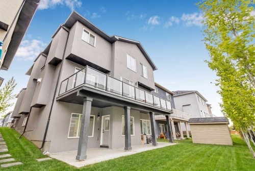 247 Kinniburgh Place, Chestermere, AB - Outdoor With Balcony