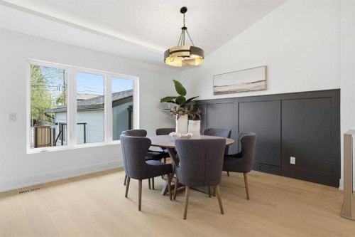 60 Lake Lucerne Close Se, Calgary, AB - Indoor Photo Showing Dining Room