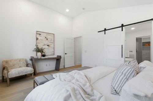 60 Lake Lucerne Close Se, Calgary, AB - Indoor Photo Showing Bedroom