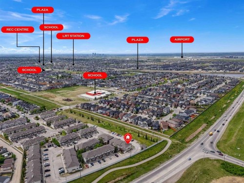 312 Saddlebrook Point Ne, Calgary, AB - Outdoor With View