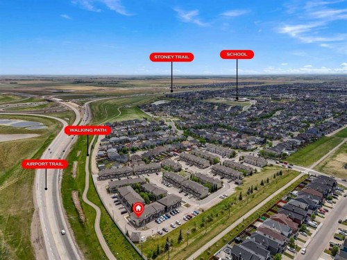 312 Saddlebrook Point Ne, Calgary, AB - Outdoor With View