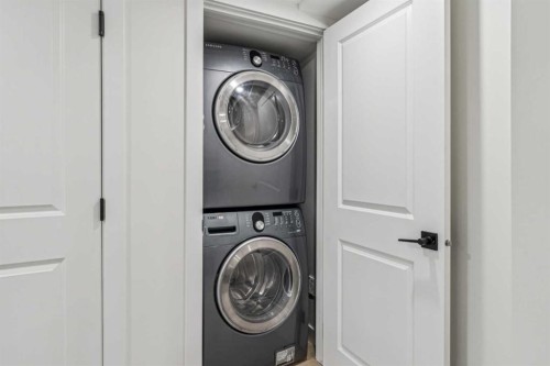 22 Sherwood Cove Nw, Calgary, AB - Indoor Photo Showing Laundry Room