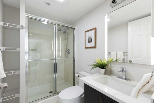 136 Schubert Hill Nw, Calgary, AB - Indoor Photo Showing Bathroom