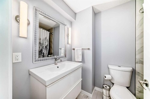 246 Cooperswood Green Sw, Airdrie, AB - Indoor Photo Showing Bathroom