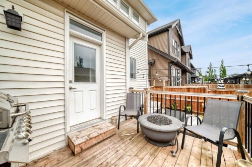 246 Cooperswood Green Sw, Airdrie, AB - Outdoor With Deck Patio Veranda With Exterior