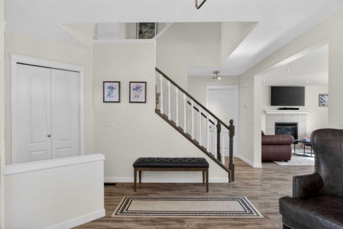 3271 Douglasdale Boulevard Se, Calgary, AB - Indoor With Fireplace