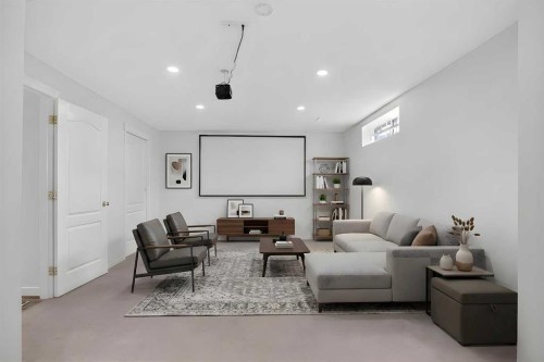 3271 Douglasdale Boulevard Se, Calgary, AB - Indoor Photo Showing Living Room