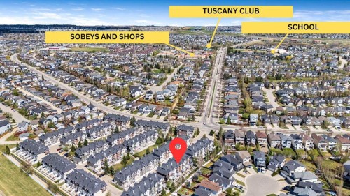 43 Toscana Gardens Nw, Calgary, AB -  With View
