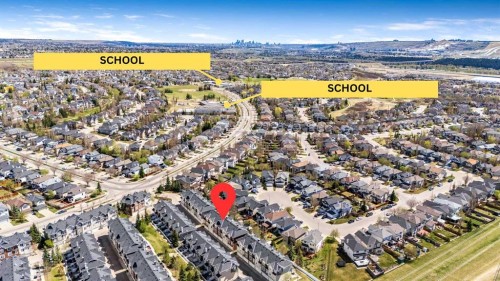 43 Toscana Gardens Nw, Calgary, AB - Outdoor With View