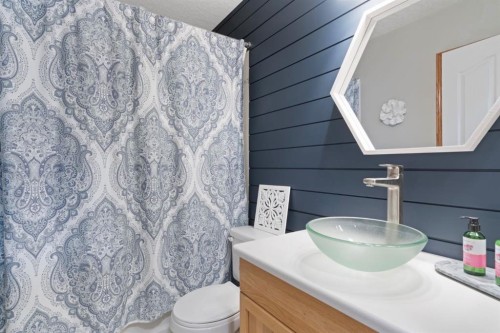 16 Bow Ridge Drive, Cochrane, AB - Indoor Photo Showing Bathroom