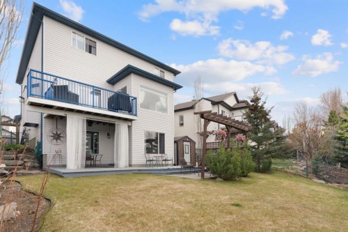 16 Bow Ridge Drive, Cochrane, AB - Outdoor With Deck Patio Veranda
