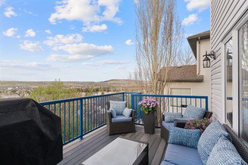 16 Bow Ridge Drive, Cochrane, AB - Outdoor With Deck Patio Veranda With Exterior
