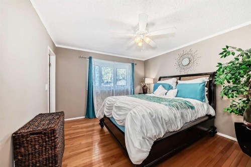 85 Rideau Close Sw, Airdrie, AB - Indoor Photo Showing Bedroom