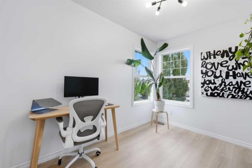 91 Bridleridge Crescent Sw, Calgary, AB - Indoor Photo Showing Office