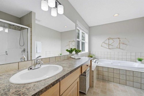 91 Bridleridge Crescent Sw, Calgary, AB - Indoor Photo Showing Bathroom