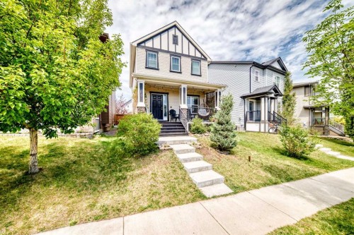 10 Reunion Grove Nw, Airdrie, AB - Outdoor With Facade