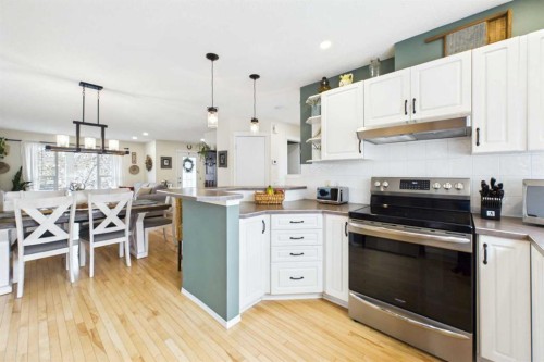 67 Prestwick Crescent Se, Calgary, AB - Indoor Photo Showing Kitchen With Upgraded Kitchen