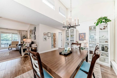 401-3719B 49 Street Nw, Calgary, AB - Indoor Photo Showing Dining Room
