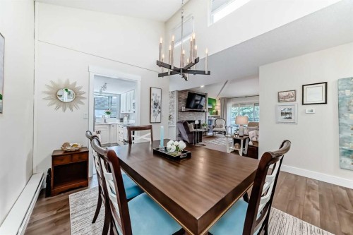 401-3719B 49 Street Nw, Calgary, AB - Indoor Photo Showing Dining Room