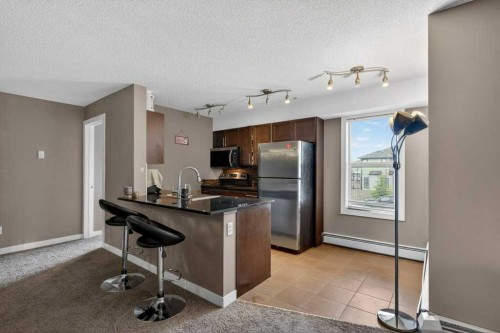 225-7210 80 Avenue Ne, Calgary, AB - Indoor Photo Showing Kitchen