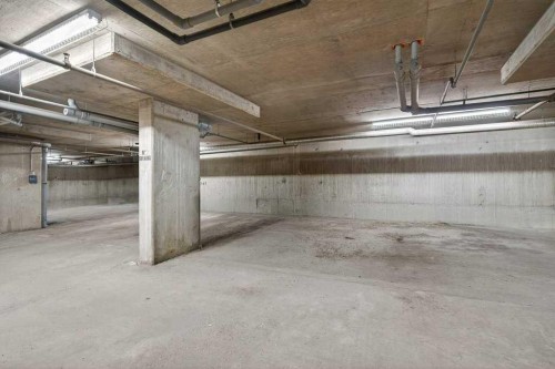 225-7210 80 Avenue Ne, Calgary, AB - Indoor Photo Showing Garage