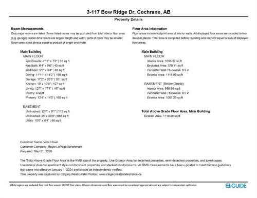 3-117 Bow Ridge Drive, Cochrane, AB 