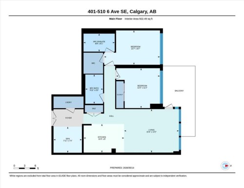 401-510 6 Avenue Se, Calgary, AB 