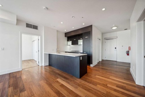 302-2505 17 Avenue Sw, Calgary, AB - Indoor Photo Showing Kitchen