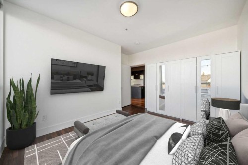 302-2505 17 Avenue Sw, Calgary, AB - Indoor Photo Showing Bedroom