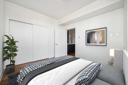302-2505 17 Avenue Sw, Calgary, AB - Indoor Photo Showing Bedroom