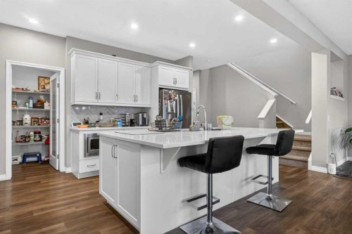 23 Red Sky Manor, Calgary, AB - Indoor Photo Showing Kitchen With Upgraded Kitchen