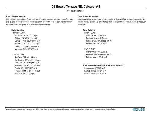 104 Howse Terrace, Calgary, AB 
