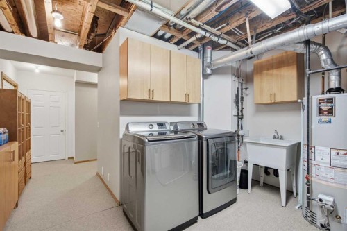 69 Chaparral Villas Se, Calgary, AB - Indoor Photo Showing Laundry Room