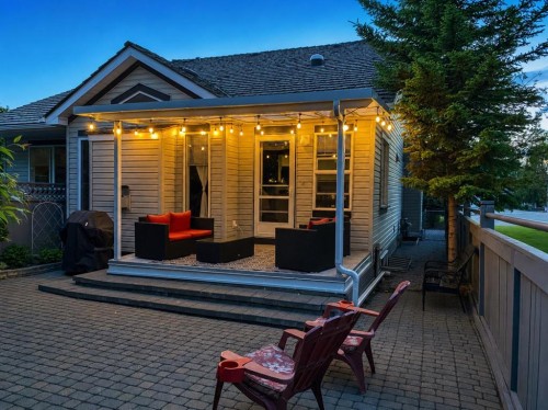 69 Chaparral Villas Se, Calgary, AB - Outdoor With Deck Patio Veranda