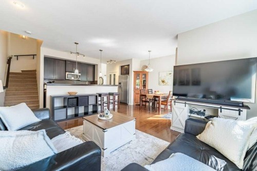 13 Mahogany Terrace Se, Calgary, AB - Indoor Photo Showing Living Room