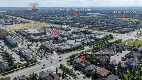 13 Mahogany Terrace Se, Calgary, AB - Outdoor With View