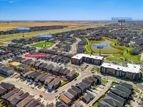 44 Saddlestone Way Ne, Calgary, AB - Outdoor With View